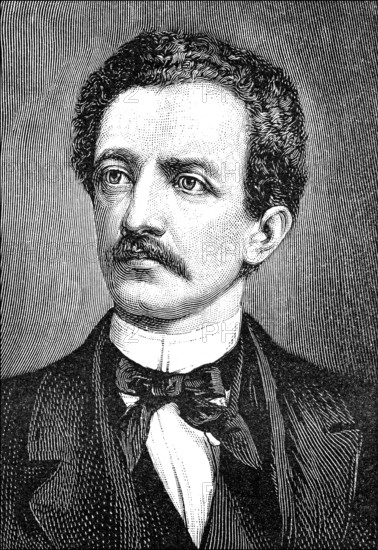 Ferdinand Johann Gottlieb Lassalle, 1825 - 1864, German jurist, philosopher, and socialist political activist, Ferdinand Lassalle oder Ferdinand Johann Gottlieb Lassal, 1825 - 1864, deutscher Schriftsteller, sozialistischer Politiker im Deutschen Bund