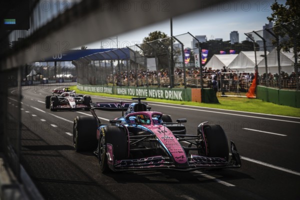 MELBOURNE, AUSTRALIA - MARCH 14: Pierre Gasly of France drives the BWT Alpine F1 Team A525 Renault during second practice in the 2025 Australian Grand Prix at Albert Park in Melbourne, Australia, Oceania