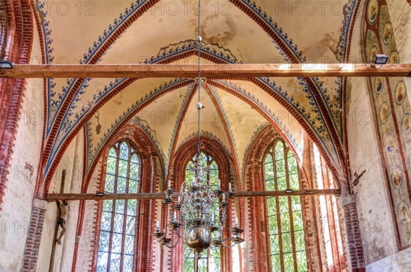Historical church in Kirchdorf on Poel island, Germany, Europe