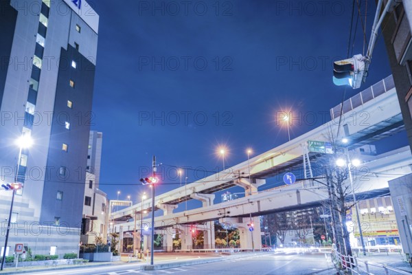 Metropolitan Expressway Kanagawa No. 1 Yokohane line. Shooting Location: Yokohama-city kanagawa prefecture