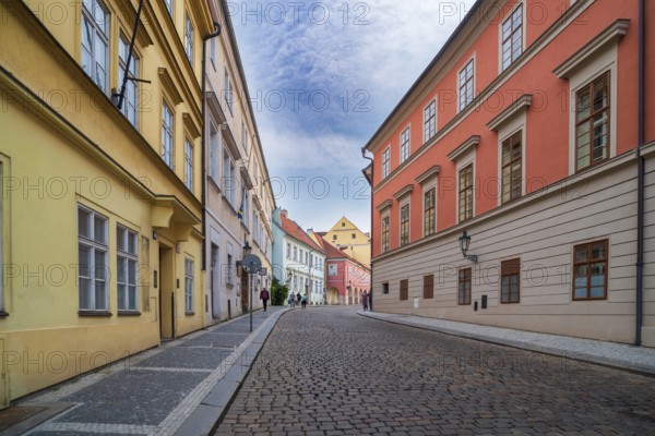 PRAGUE, MAY 20, 2023: Beautiful old historic city center of the Czech capital