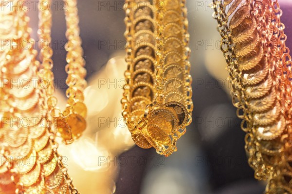 Traditional Turkish Gold Coins in Ottoman style