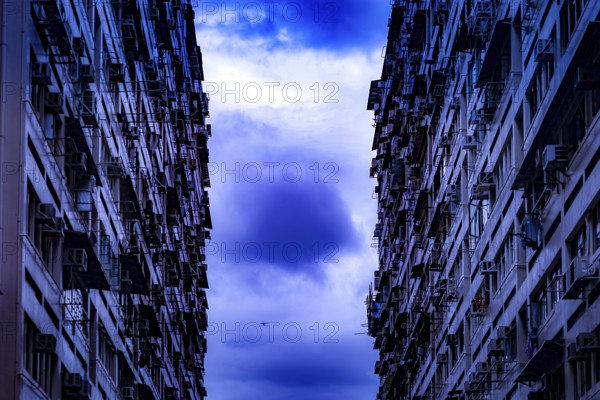 Hong Kong Huge Meeting Housing. Shooting Location: Hong Kong Special Administrative Region