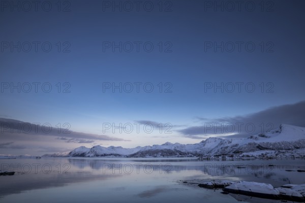 Lofoten in winter Norway