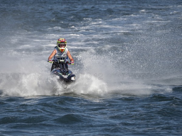 Olbia, Italy - September 16 - 20192 Aquabike world Championship gran prix of Italy