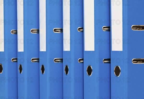 File folders with documents and papers. Storage of contracts. Austria