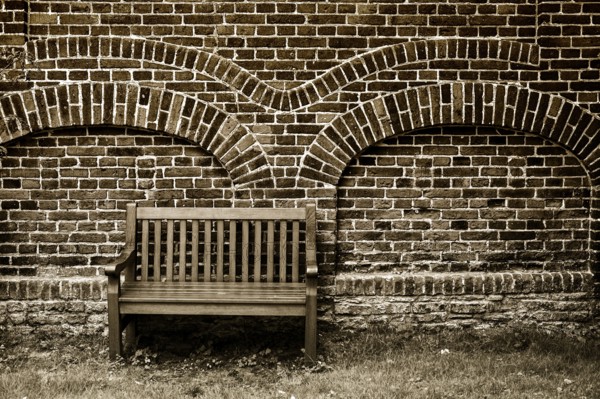 Empty bench, Germany, Europe