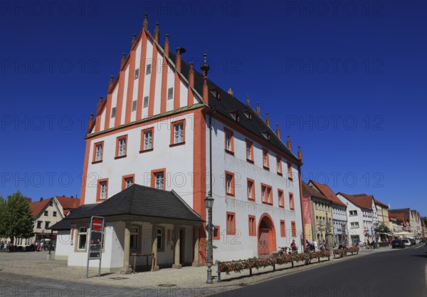 Old Town Hall, Hassfurt, Hassfurt, Hassberge district, Lower Franconia, Bavaria, Germany, Europe