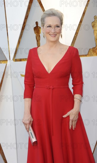 Meryl Streep at the 90th Annual Academy Awards held at the Dolby Theatre in Hollywood, USA on March 4, 2018