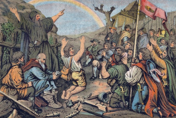 The German Peasants' War, Great Peasants' War or Great Peasants' Revolt, Deutscher Bauernkrieg, from 1524 to 1525