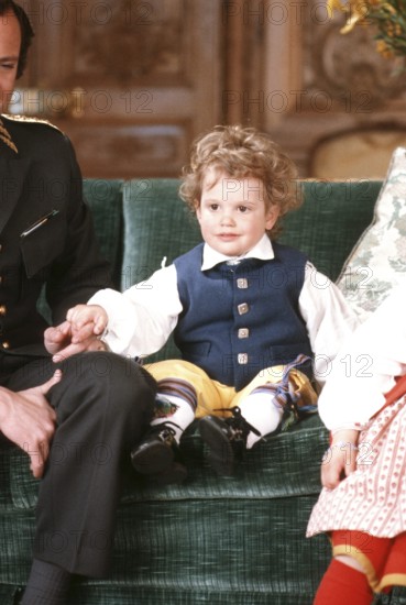 Prince Carl Philip of Sweden 1982