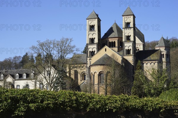 Maria Laach Monastery Church, Laach Minster, Maria Laach Abbey, Benedictine Monastery, Maria Laach, Germany, Europe