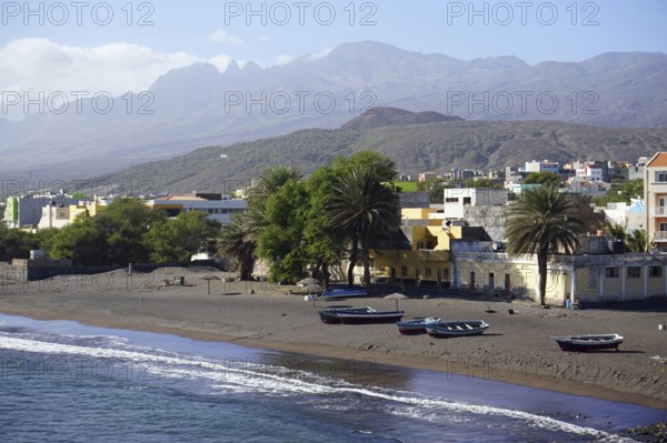 Praia de Bote, Porto Novo, Santo Antao, Cape Verde Islands, Cape Verde, Africa