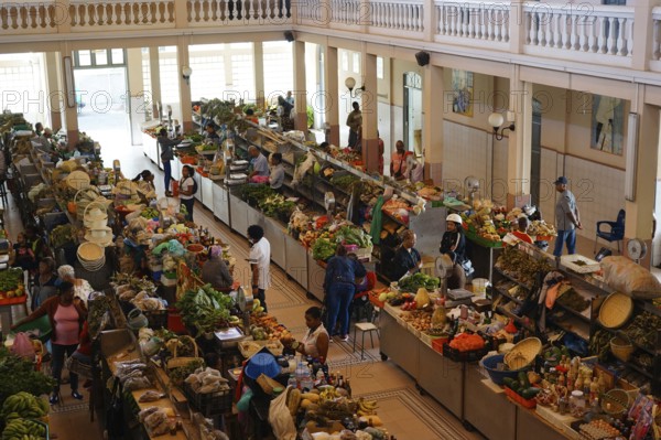 Mercado Municipal, Market Hall, Mindelo, Sao Vicente Island, Cape Verde, Africa