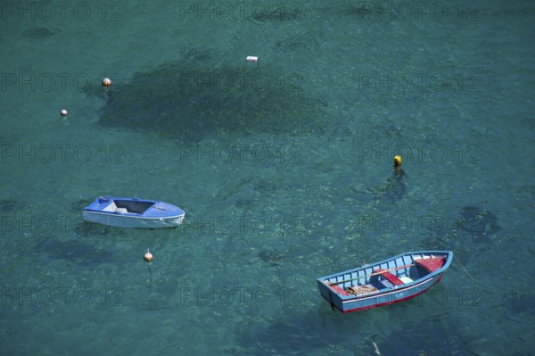 Rowboats, Xlendi, Gozo, Malta, Europe