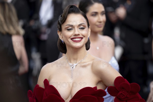 Cannes, France - 18.5.2024: Guest during the Red Carpet at the 78th Cannes International Film Festival. The film festival will take place from 13 to 24 May 2025
