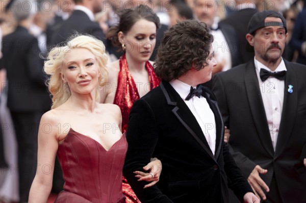 Cannes, France - 22.5.2024: Alessandra Gaia Williams, Kevin Smith during the - La Venue De L'avenir (Colours Of Time) - Red Carpet during the 78th Cannes International Film Festival. The film festival takes place from 13 to 24 May 2025