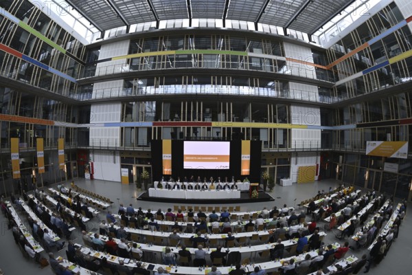 Overview, Assembly of Delegates, Congress, of the WLSB Württembergischer Landssportbund e.V, Haus des Sports, SpOrt, Stuttgart, Baden-Württemberg, Germany, Europe