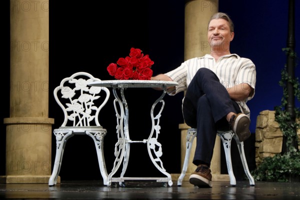Hardy Krüger jr. at the photo rehearsal of Fisch sucht Fahrrad at the Schlossparktheater in Berlin on 14.05.2025