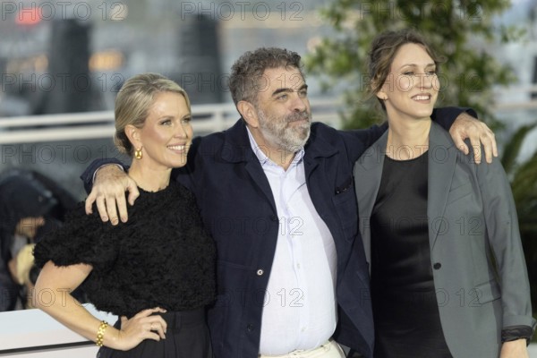 Cannes, France - 20.5.2024: Jennifer Robinson, Kathleen Fournier and Eugene Jarecki during the - The Six Billion Dollar Man - Photocall during the 78th Cannes International Film Festival. The film festival takes place from 13 to 24 May 2025
