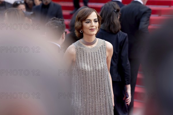 Cannes, France - 18.5.2024: Leïla Slimani on the red carpet during the 78th Cannes International Film Festival. The film festival will take place from 13 to 24 May 2025