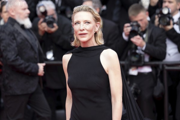 Cannes, France - 24.5.2024: Cate Blanchett on the red carpet during the Closing Ceremony at the 78th Cannes International Film Festival. The film festival will take place from 13 to 24 May 2025