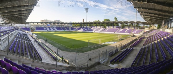 Szusza Ferenc Stadium, Budapest. The traditional club Ujpest FC plays its home games here. International matches are also occasionally played here
