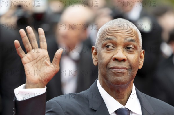 Cannes, France - 19.5.2024: Denzel Washington, during the - Highest 2 Lowest - Red Carpet during the 78th Cannes International Film Festival. The film festival will take place from 13 to 24 May 2025