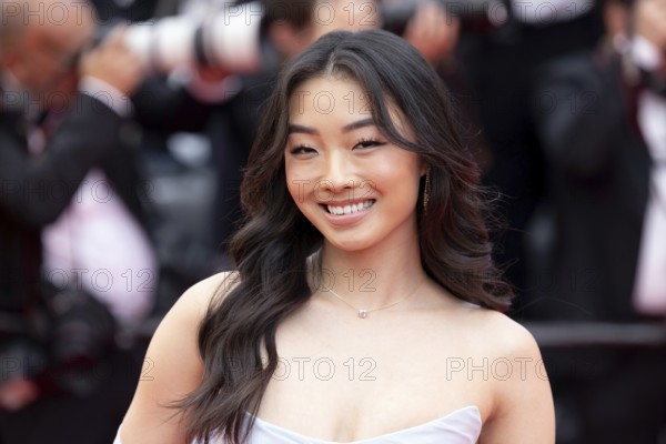 Cannes, France - 22.5.2024: Richelle Zhang during the - La Venue De L'avenir (Colours Of Time) - Red Carpet during the 78th Cannes International Film Festival. The film festival will take place from 13 to 24 May 2025