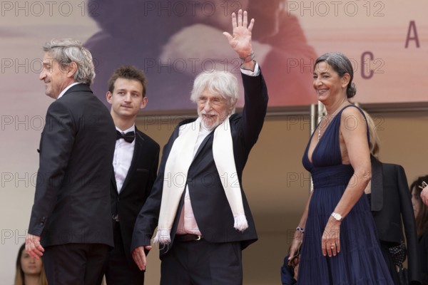 Cannes, France - 22.5.2024: Pierre Richard during the - La Venue De L'avenir (Colours Of Time) - Red Carpet during the 78th Cannes International Film Festival. The film festival will take place from 13 to 24 May 2025