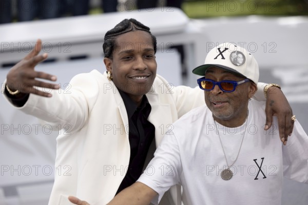 Cannes, France - 19.5.2024: Spike Lee, Asap Rocky (A$ap Rocky) during the photocall - Highest 2 Lowest - during the 78th Cannes International Film Festival. The film festival will take place from 13 to 24 May 2025