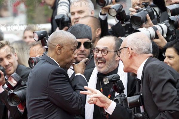 Cannes, France - 19.5.2024: Denzel Washington jokes with photographers during the - Highest 2 Lowest - Red Carpet during the 78th Cannes International Film Festival. The film festival takes place from 13 to 24 May 2025
