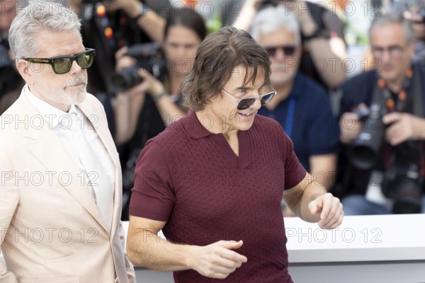Cannes, France - 14.5.2024: Christopher McQuarrie and Tom Cruise during the Photo Call for MISSION: IMPOSSIBLE - THE FINAL RECKONING during the 78th Cannes International Film Festival. The 78th Cannes International Film Festival will take place from 13 to 24 May 2025. (Photo: Christian Ender)
