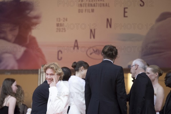 Cannes, France - 24.5.2024: Filip Schnack on the red carpet during the Closing Ceremony of the 78th Cannes International Film Festival. The film festival will take place from 13 to 24 May 2025
