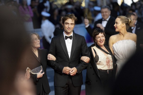 Cannes, France - 17.5.2024: Sissy Spacek, Robert Pattinson, Lynne Ramsay and Jennifer Lawrence on the red carpet during the 78th Cannes International Film Festival. The film festival takes place from 13 to 24 May 2025