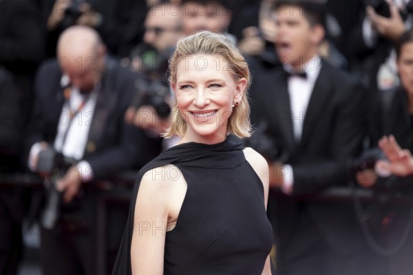 Cannes, France - 24.5.2024: Cate Blanchett on the red carpet during the Closing Ceremony at the 78th Cannes International Film Festival. The film festival will take place from 13 to 24 May 2025