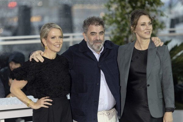 Cannes, France - 20.5.2024: Jennifer Robinson, Kathleen Fournier and Eugene Jarecki during the - The Six Billion Dollar Man - Photocall during the 78th Cannes International Film Festival. The film festival takes place from 13 to 24 May 2025