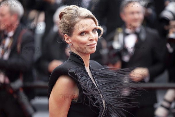 Cannes, France - 22.5.2024: Sylvie Tellier during the - La Venue De L'avenir (Colours Of Time) - Red Carpet during the 78th Cannes International Film Festival. The film festival will take place from 13 to 24 May 2025