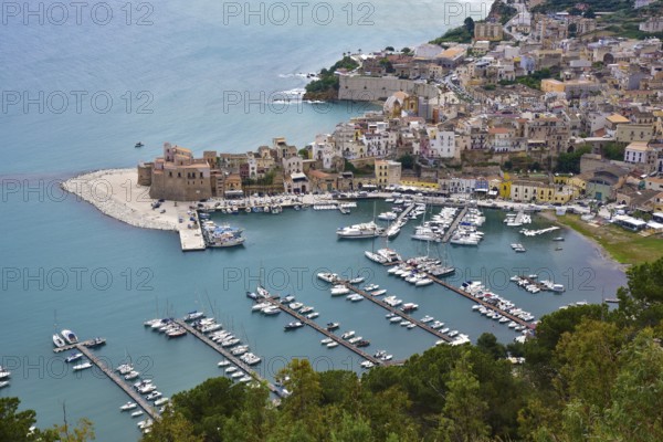 Marina of Castellammare del Golfo, Sicily, Italy, Europe