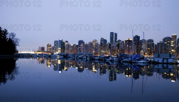 Vancouver Skyline Canada dwntown west end City