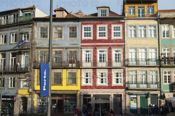 13.06.2018, Porto, Portugal, Europe, A view of traditional residential buildings in the Clerigos neighbourhood of Porto's old town, Europe