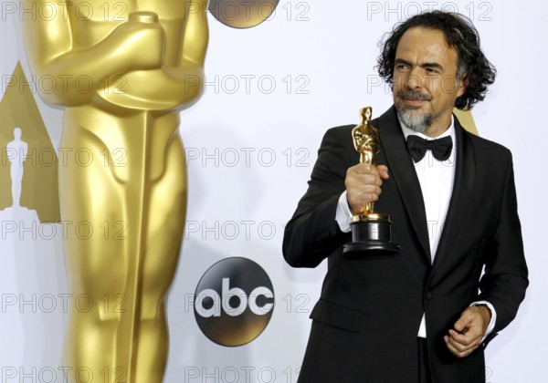 Alejandro Gonzalez Inarritu at the 88th Annual Academy Awards, Press Room held at the Loews Hollywood Hotel in Hollywood, USA on February 28, 2016., Hollywood, California, USA, North America