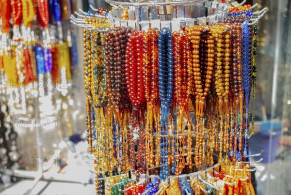 Set of Rosary praying beads for practicing mindfulness meditation praying beads