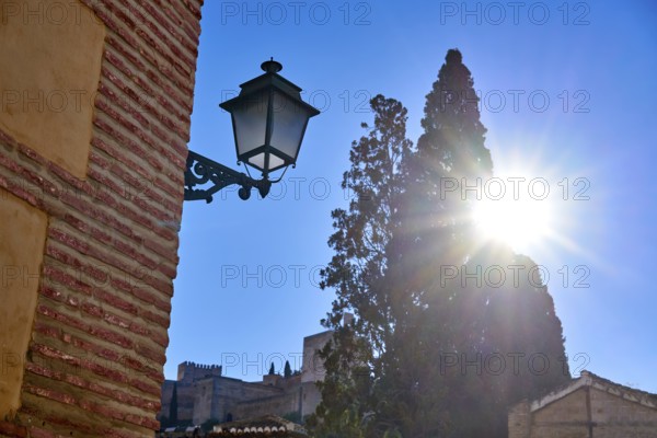 Albaicin of Granada arabic old district of Andalusia muslim Spain