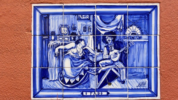 Ceramic tiles in Lisbon