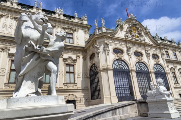 Belvedere Palace in Vienna, Austria Austria