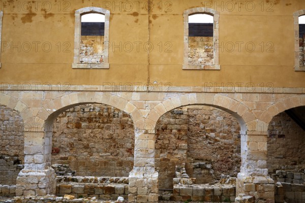 Zamora the castle El Castillo in Spain by Via de la Plata way to Santiago