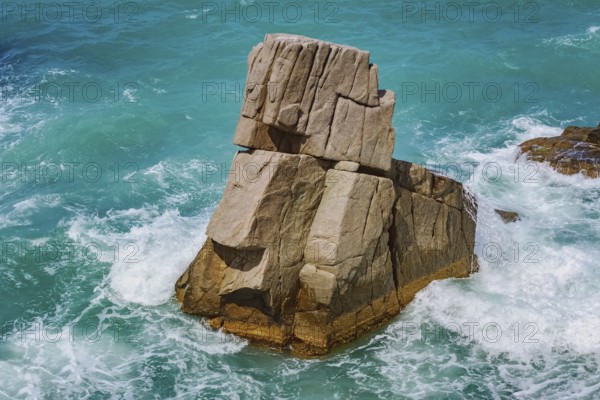 Rock in the Black Sea, Sozopol, Bulgaria Sozopol, Bulgaria, Europe