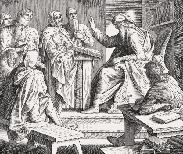 Jesus Ben Sirach, Old Testament, by Julius Schnorr von Carolsfeld
