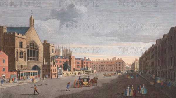 New Palace Yard, Westminster, London, England, after Boydell, 1750